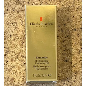 Elizabeth Arden Ceramide Replenishing Cleansing Oil, New in Box